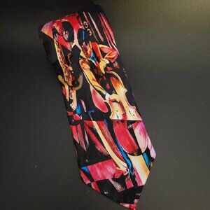Gallery Collection Silk Tie Christina Desiree Erik Freyman Duet #1 USA JAZZ
